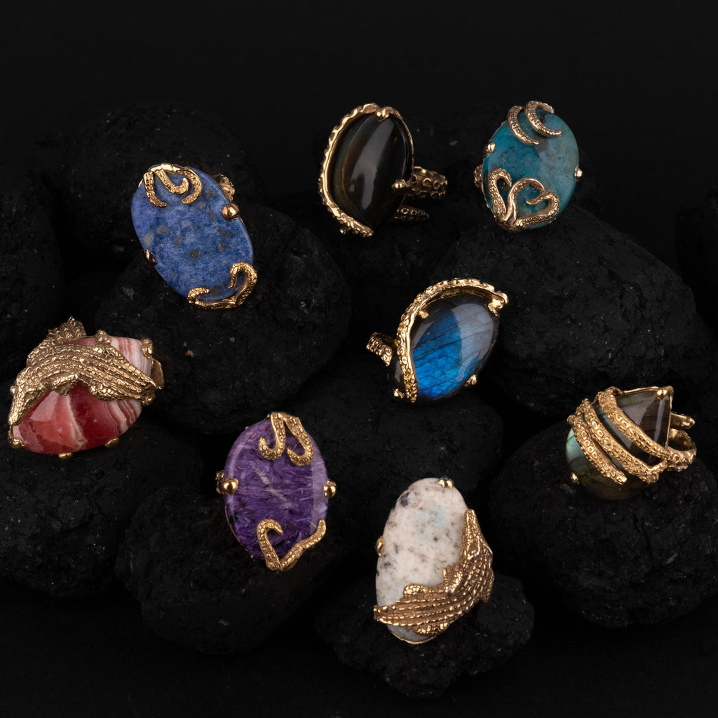 Anillos con piedra