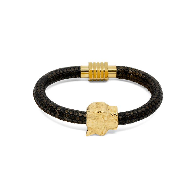 Pulsera Cabeza Jaguar Mini