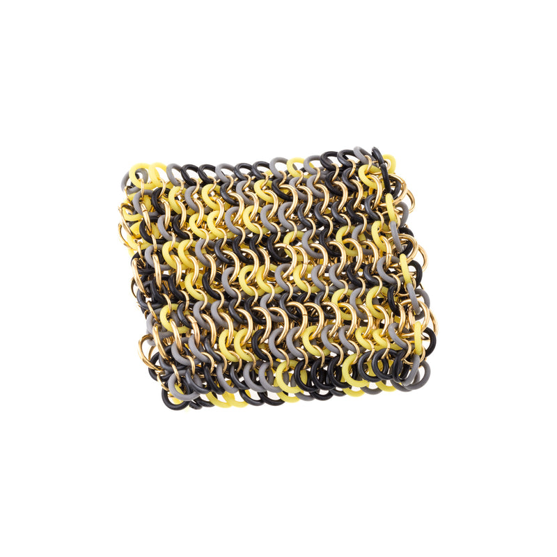 Brazalete Elástico Étnico 3D Yellow Outlet