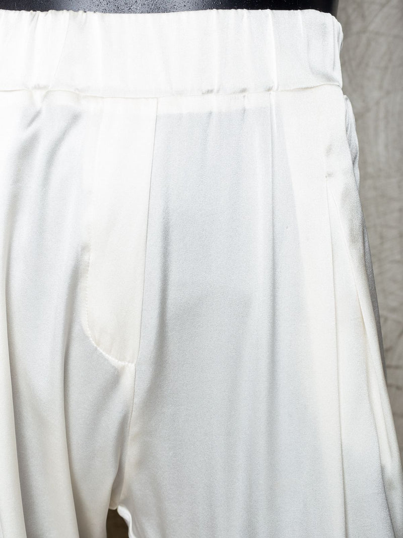 Pantalon Seda Blanco