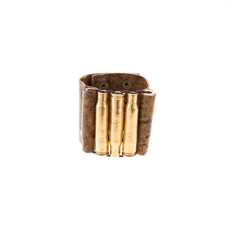 Bullets Leather Bracelet