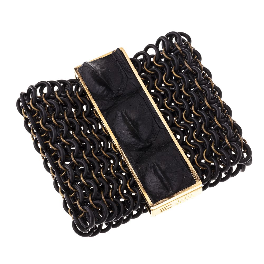 Pulsera Elástica grande para chica Escama Resina