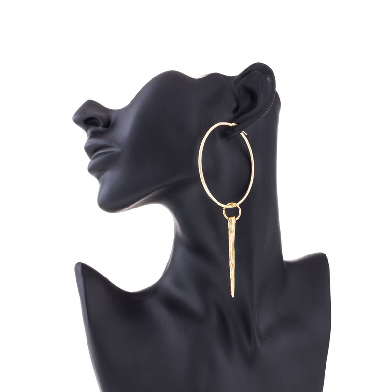 Pendientes Aro Clavo